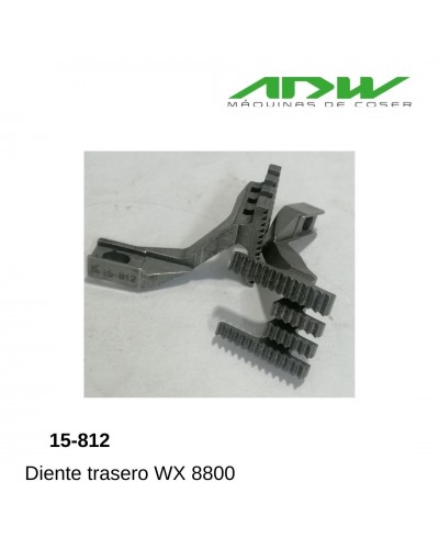 15-812 - Diente trasero WX 8800